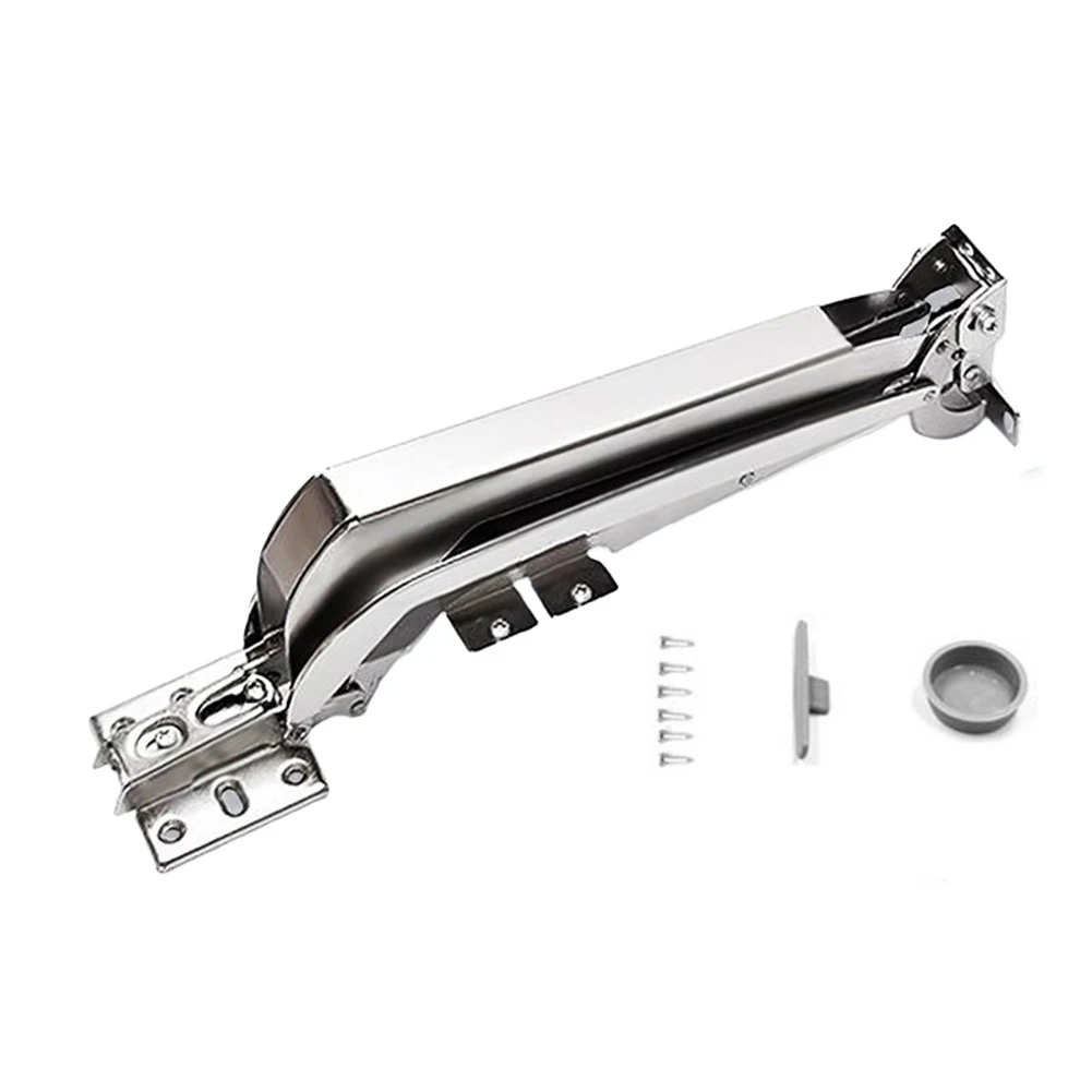 

4 Pack Cabinet Sliding Door Hinge 180 Degree Rotation with Handle for 15 24mm Thick Doors Includes Connecting Plates