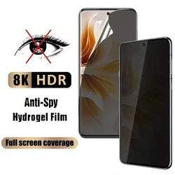 Anti-Spy Privacy Hydrogel Film For Infinix Zero 30 Smart 8 Hot 40i Hot 40 Pro Screen Protector