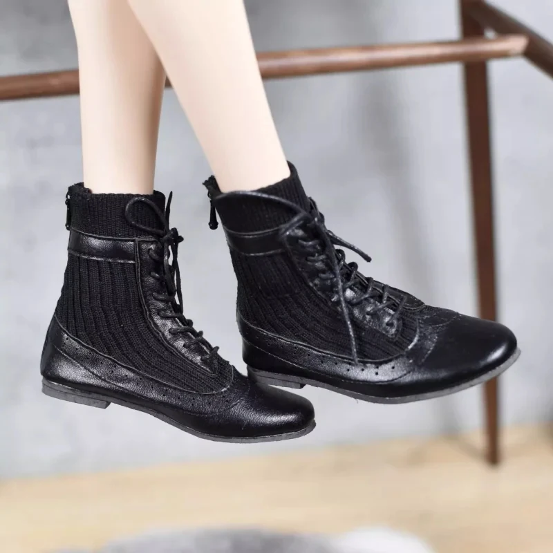 

BJD Doll Shoes For 1/3 Doll Fashion Black Shoes Uncle Size Boots Doll Accessories DIY Gift