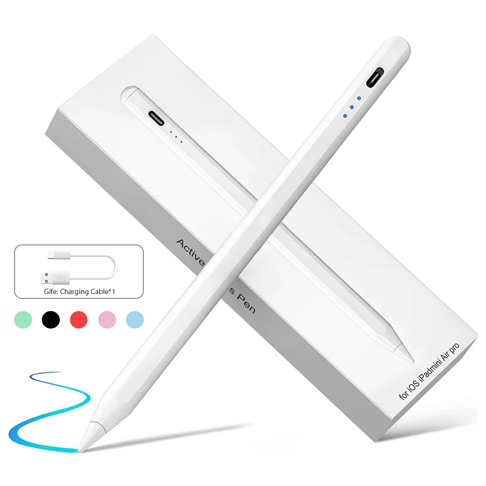 

Stylus Pen For Apple Pencil iPad Pro 13 11 M4 12.9 Screen Touch Pen For iPad 10th 10.9 Air 5 4 Mini 6 7 Tablet Pens Accessories