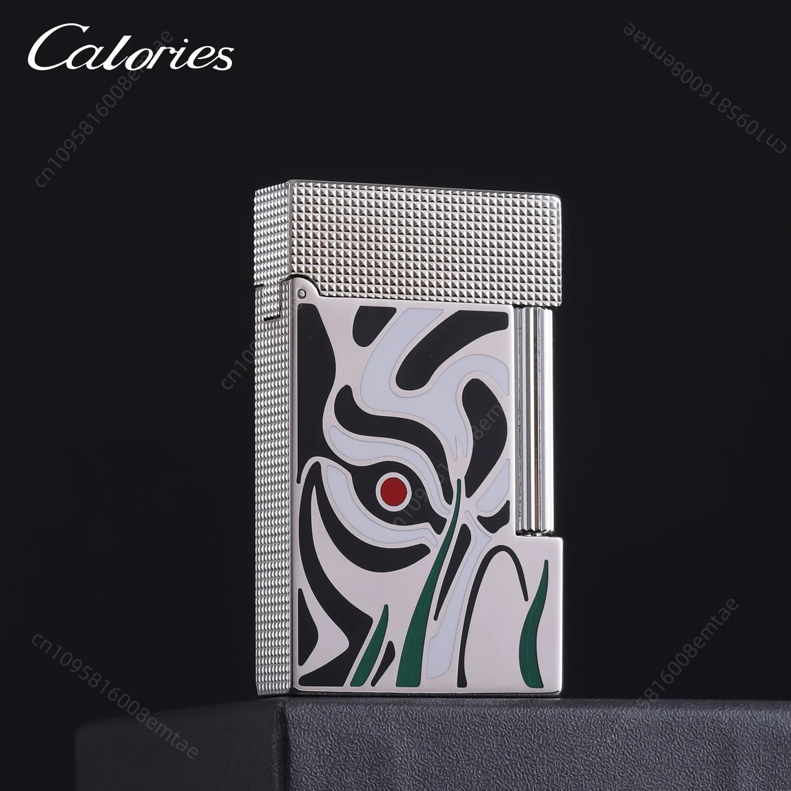 

Calorie piano sound inflatable slide lighter, high-end inflatable lighter, cigarette accessories, men's gift