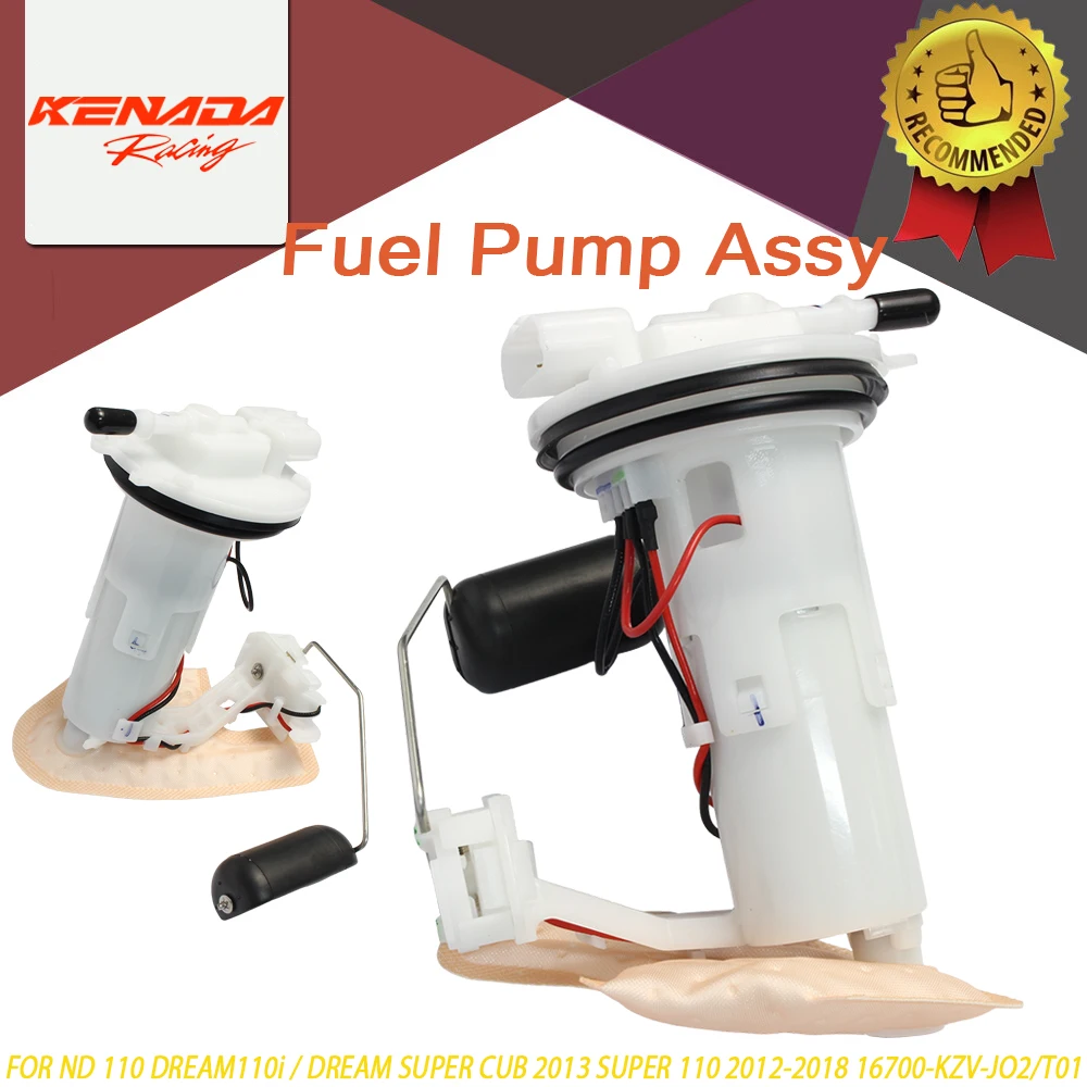 

Fuel Pump Assy For DREAM SUPER CUB 2013 SUPER 110 2012-2018 / ND 110 DREAM110i 16700-KZV-JO2/T01