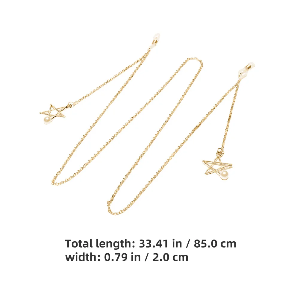 

5pcs Set of 5 Eye Glasses Chain for Women Cute Eyeglass Holder Chains Eyeglasses Stylish Strap