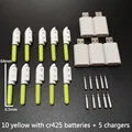 yellow L and 5 USB