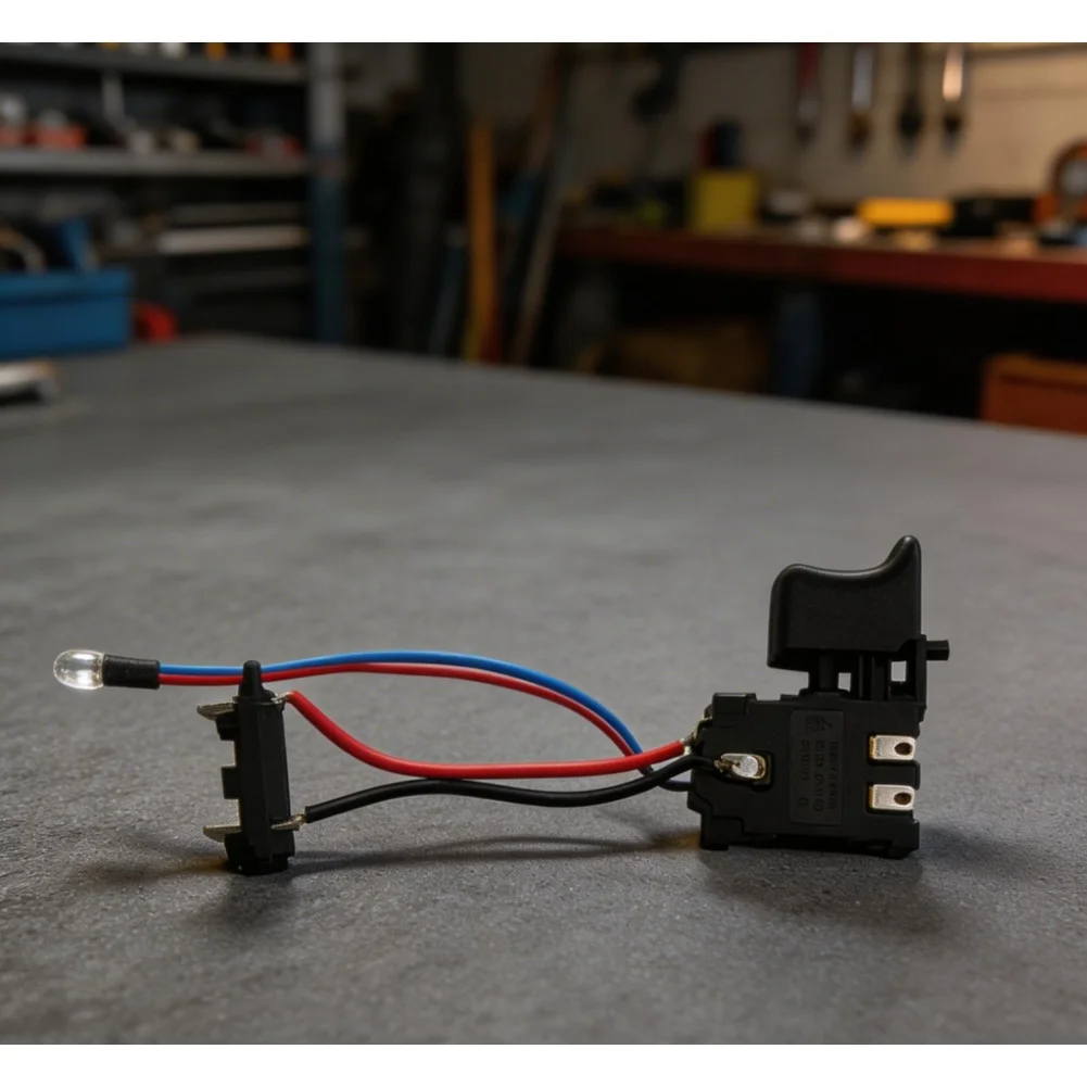 Tool Replacement Battery Power Switch Quick On off Control Fits Most 21V Tools Compatible With 21V Power Tools