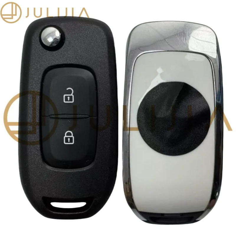 For Renault 4A Chip 433MHZ PCF7961M Megane3 Logan2 Kadjar Captur Symbol Dacia Duster Smart Flip Car Key 2 3 Buttons CWTWB1G767 view 4