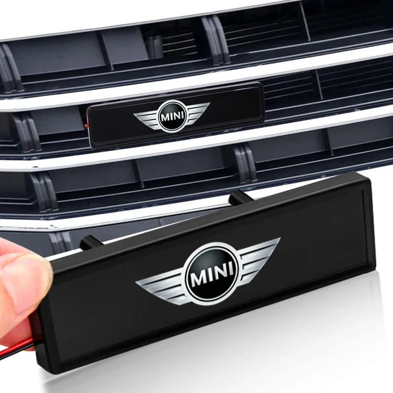 

Car Front Cover Grille Lamp Emblem Decor Lightings LED For BMW Mini Cooper R50 R52 R53 R55 R56 R60 R61 F54 F55 F56 F60 R58 R59