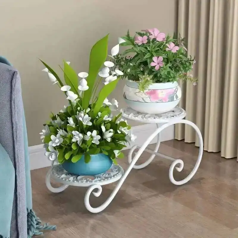 

Aesthetics Indoor Modern Flower Living Room Stand Balcony Simple Plant Display Shelf Decoration Organizer Plantenrek Furniture