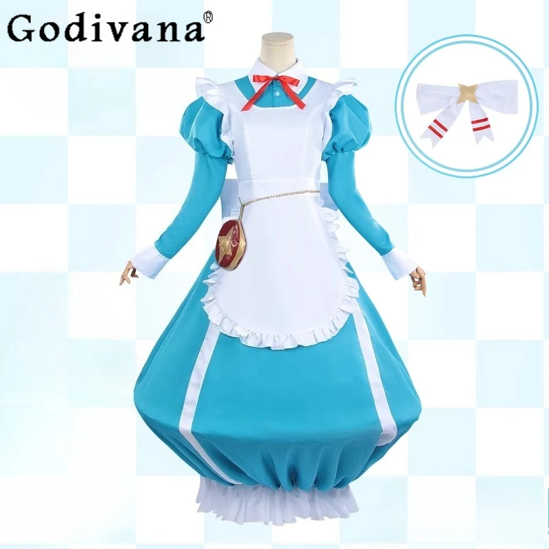 

Women Kawaii Dress Suit Anime Magical Girls Cosplay Costume Attire Dress Female Long Sleeve Sweet Admire Maid Dress