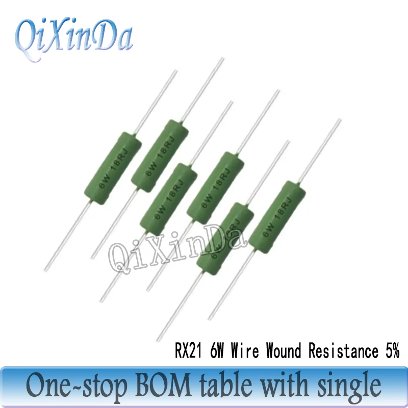 50PCS RX21 6W Wire …