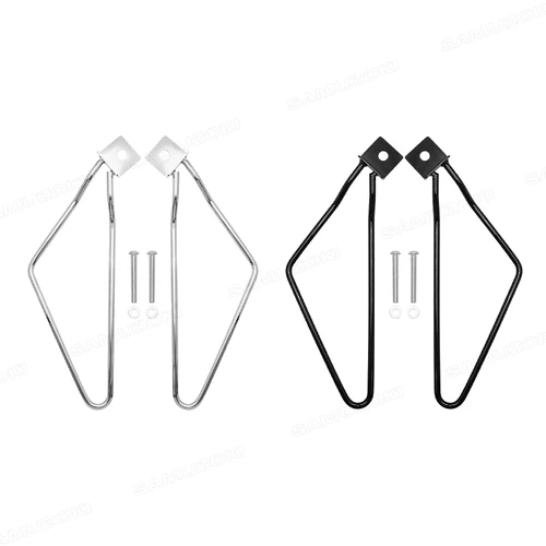 Imagen 2 del producto Soporte de barra de soporte para alforja de motocicleta, soporte para Harley Sportster 883 Iron XL883N Dyna Fat Bob