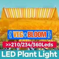 200W Plant Gorw Light LED Full Spectrum 100-240V Growth Box UV IR Quantum Board Veg/Bloom 2Modes Greenhouse Tent Seeds Fill Lamp