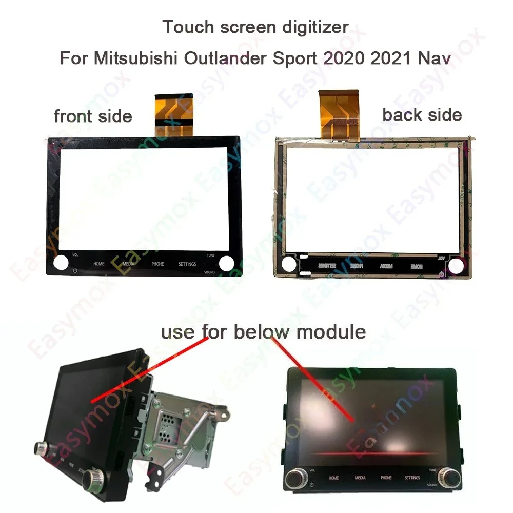 8740A076 8740A040 8740A130 Touch Screen Digitizer for 2020-2021 Mitsubishi Outlander Sport Nav OEM AM FM Radio Module