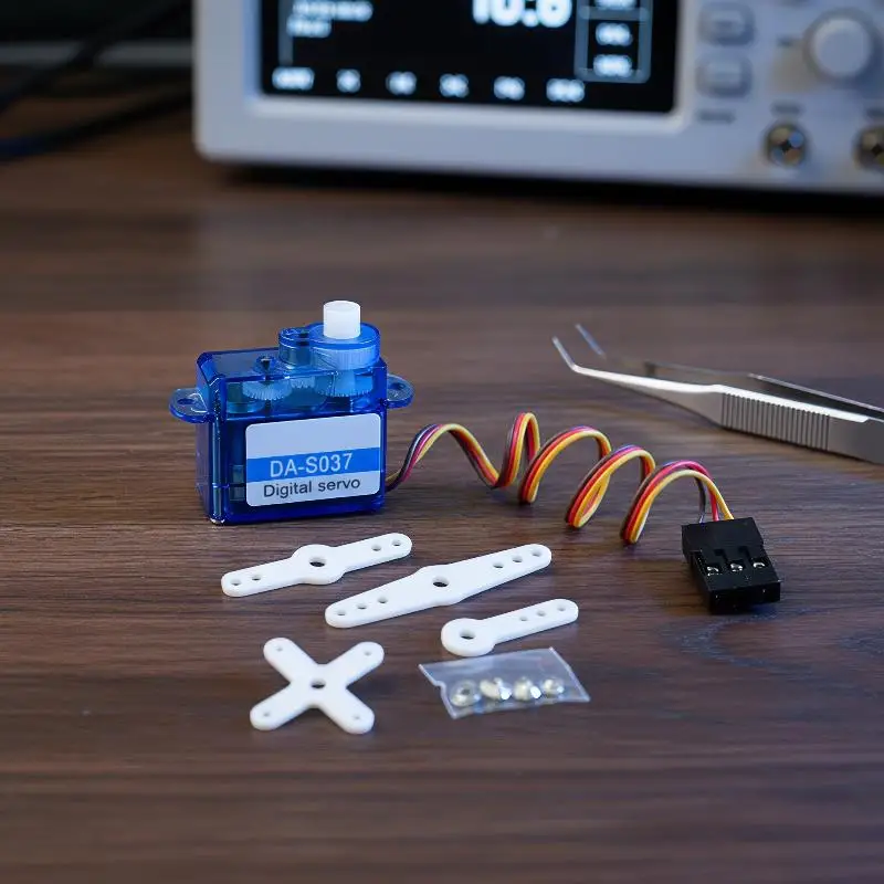 Mini Digital RC Servo GH‑S37D GH‑S37A GH‑S43A Practical Upgrade Part For RC Airplane Helicopter Boat Hobby Model Building Work