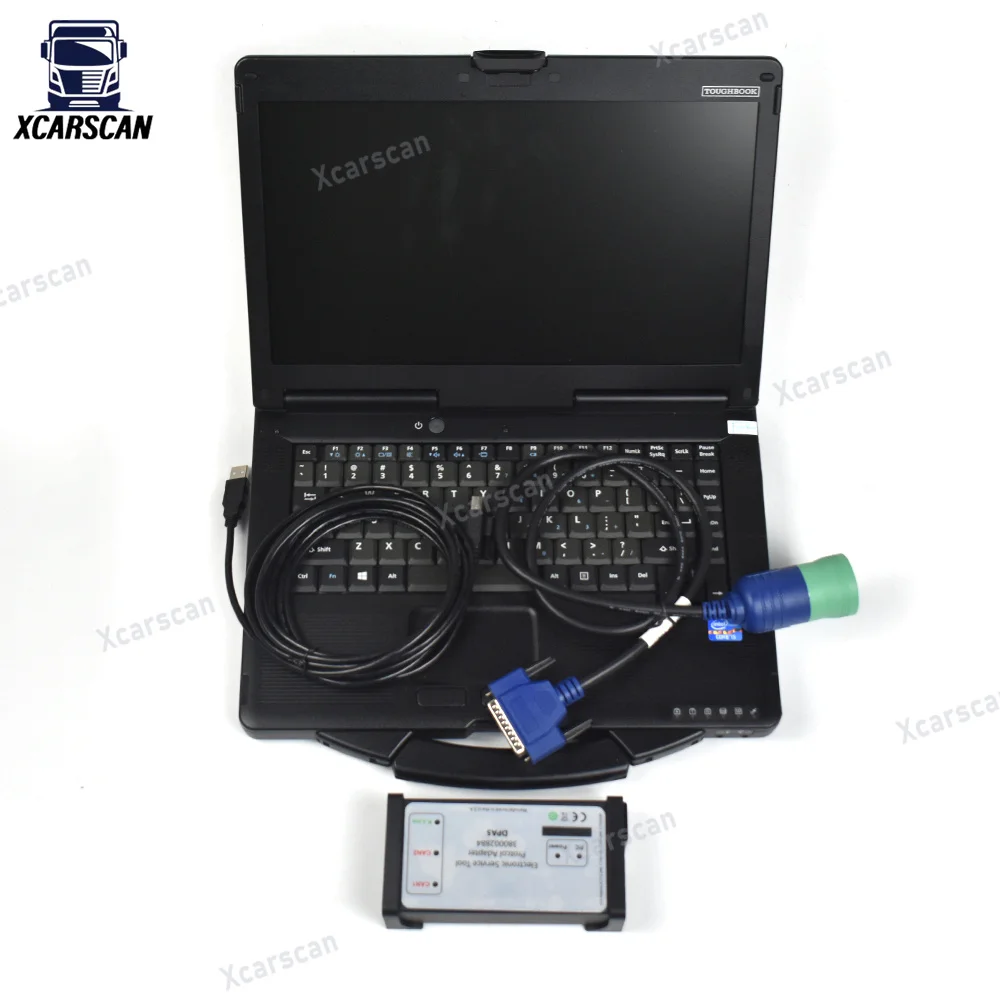 

Ноутбук CF53 Последняя версия V9.9 для DPA 5 EST V8.6 Диагностический инструмент Сканер для DPA5 для электронных сервисных инструментов New Holland