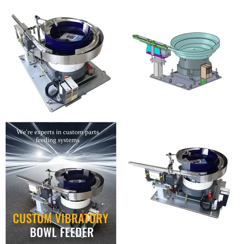 

Electromagnetic Vibratory Bowl Feeder Fully Automatic Screw Nut Sorter Machine with Linear Drive Unit