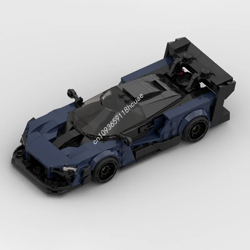 330 elementów MOC McLarenesd Senna GTRs City Champions Model Klocki Konstrukcyjne Prezent na Boże Narodzenie Architektura DIY Pomysł na Zabawę Urodzinowy Prezent dla Dzieci