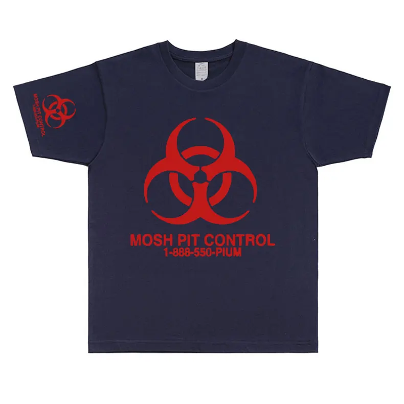 Homixide Gang Mosh Pit Control T-shirt Playboi Carti Opium Merch T Shirt HXG T-shirts Men Women Hip Hop Fashion Trend T Shirts