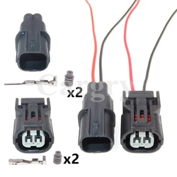 1 Set 2P AC Assembly Automobile Pressure Sensor Plug 6188-0589 6189-0890 Car Turn Signal Headlight Electric Wire Socket