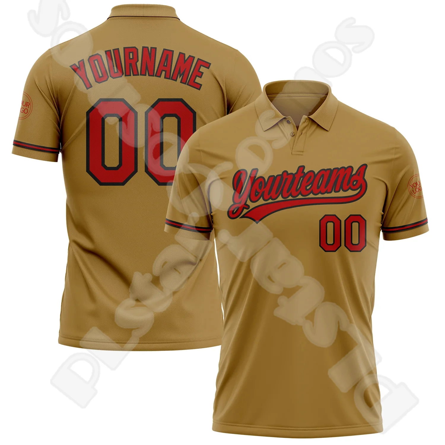 Benutzer definierte Name bunte Camo Gradient Vintage Flamme Graffiti Tattoo Retro 3dprint Harajuku Sommer Kurzarm Polo Trikot Shirts o