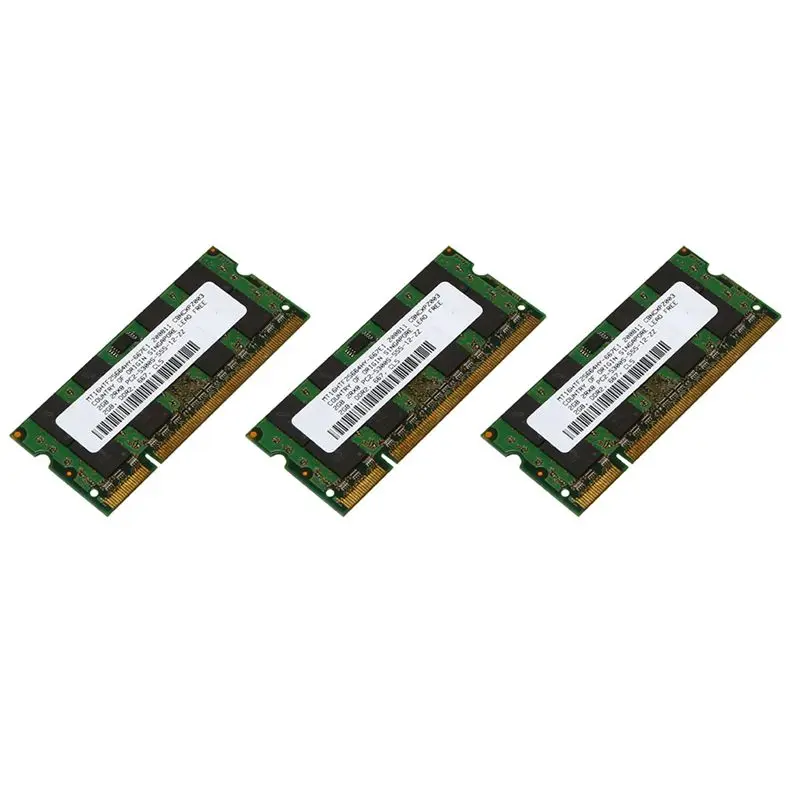AEE9-3X 2GB DDR2 RAM Memoria 667Mhz PC2 5300 Memoria Ram para ordenador portátil 1,8 V 200PIN SODIMM para AMD