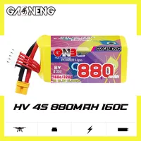 GAONENG GNB 880mAh HV 4S 160C 320C 15.2V XT30 LiPo Battery Spare RC Parts  Airplane Racing FPV Quads Quadcopter