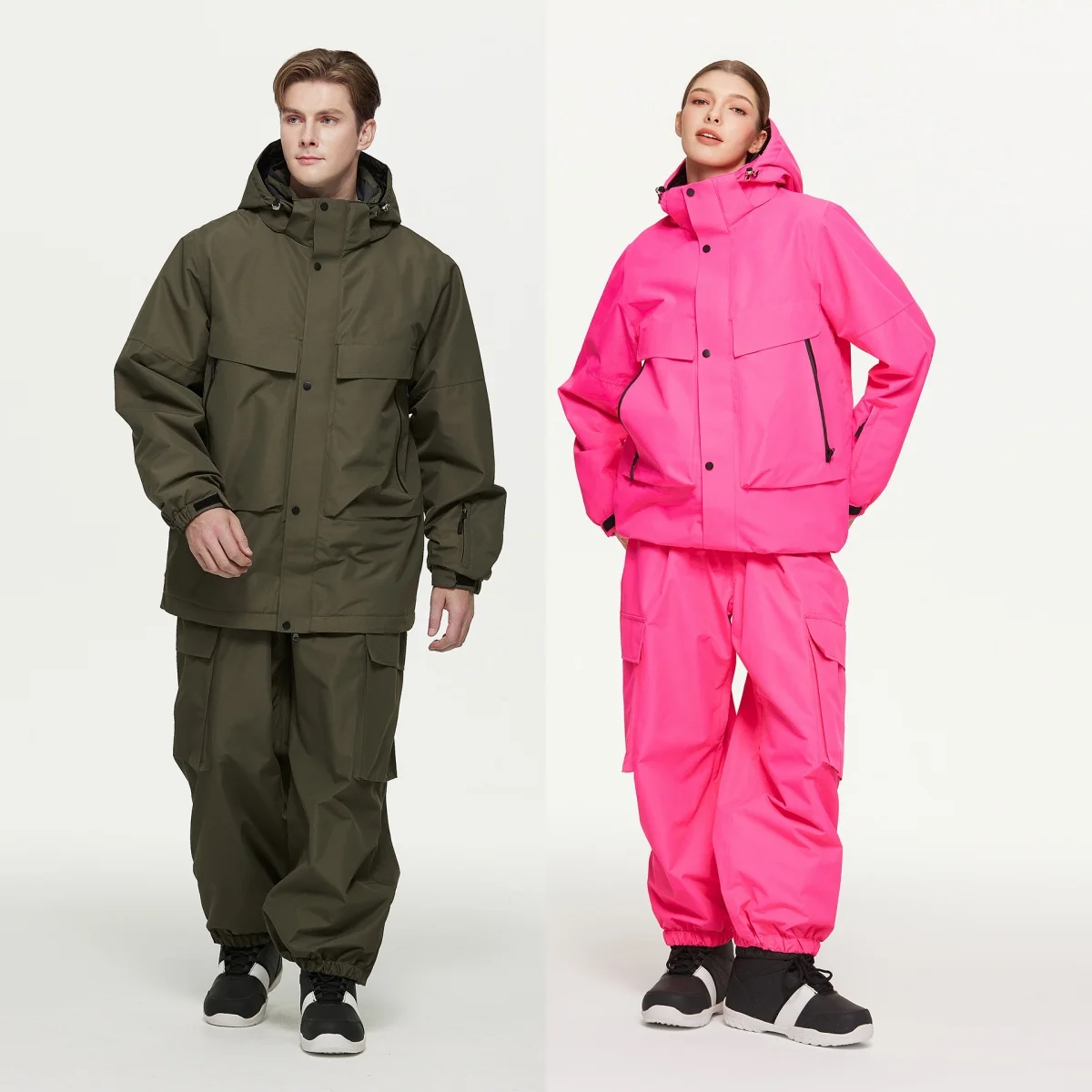 

NEW Ski Suit Set for Men and Women, Winter Outdoor Windproof Waterproof Warm Snowboard Skiing Clothes, Snow Suit Set, Ski Jacket