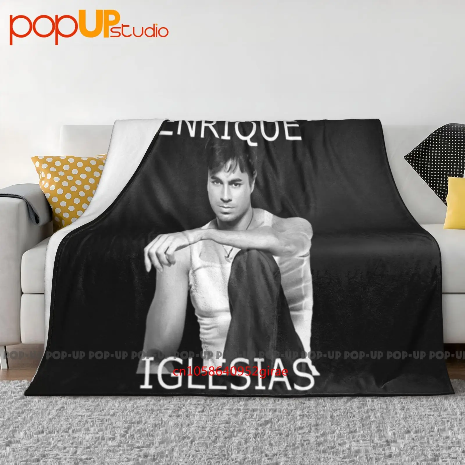Enrique Iglesias Euphoria Australia Tour 2011 marque couverture Ultra-douce couette hiver housse de canapé housses de lit