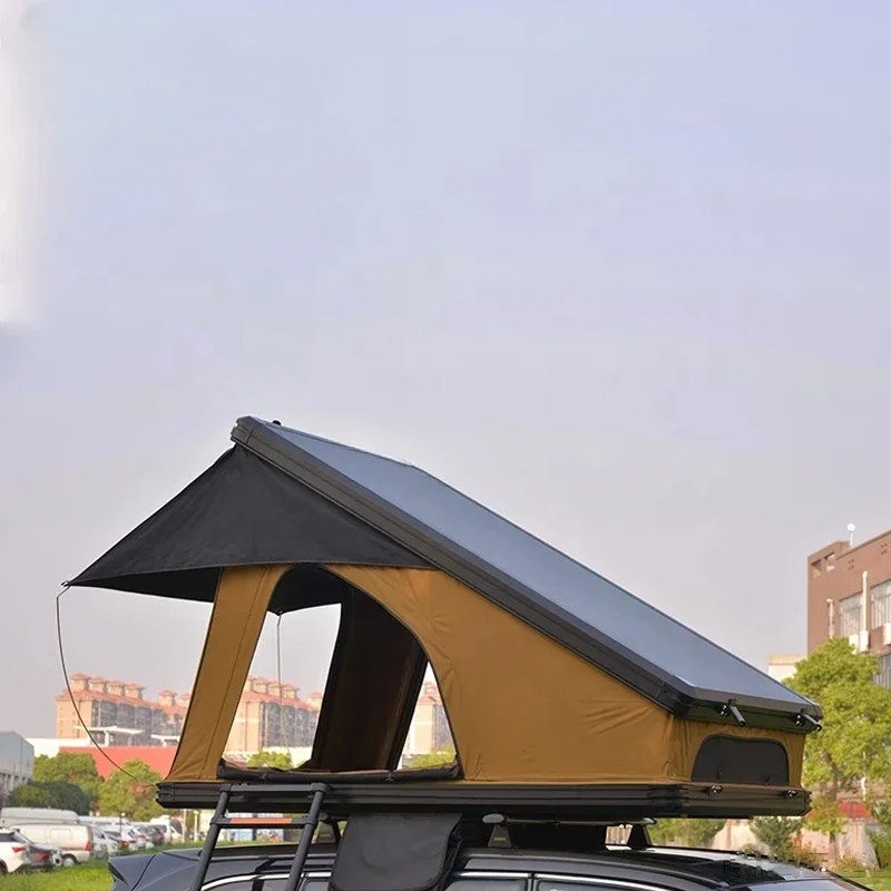 

Portable rooftop tent small car car suv tent tent that goes on top of car with packaging