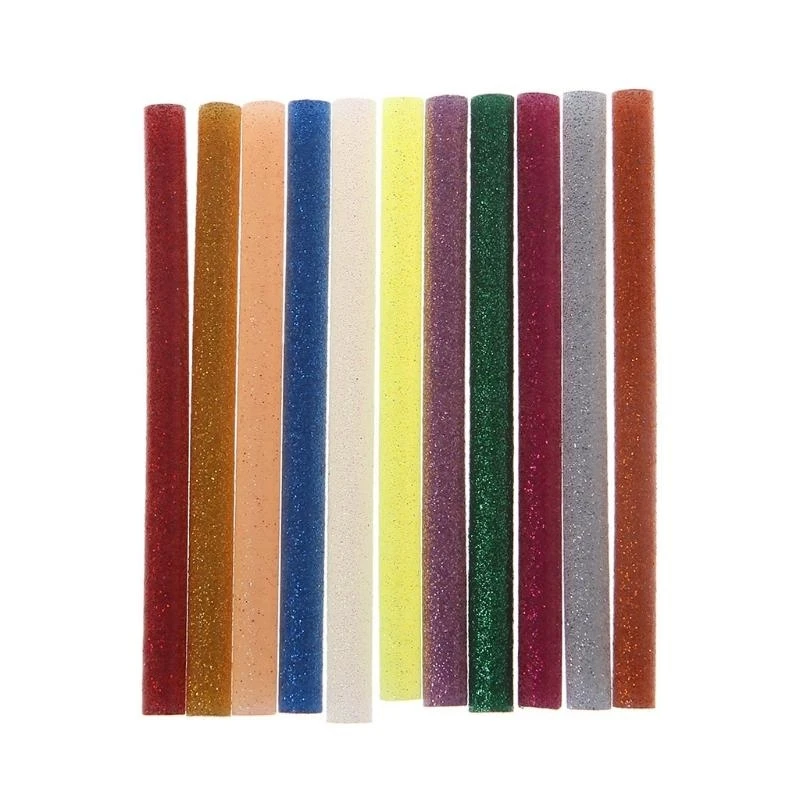 

Y1AD 11pcs Hot Melt Mix Color Glitter Viscosity DIY Craft Toy Repair Tools