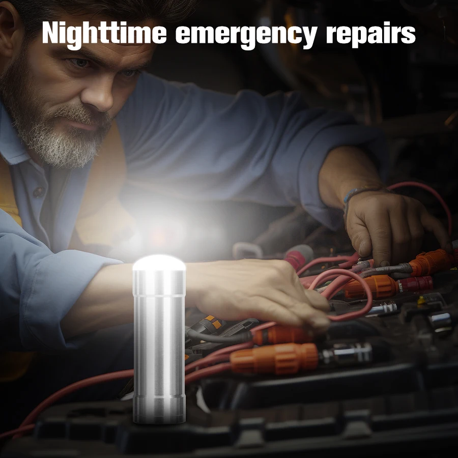 High Bright Led Mini Flashlight Built in 2000mAh Rechargeable 18650 Power Batteries Outdoor Camping Torch Emergency Working Lamp