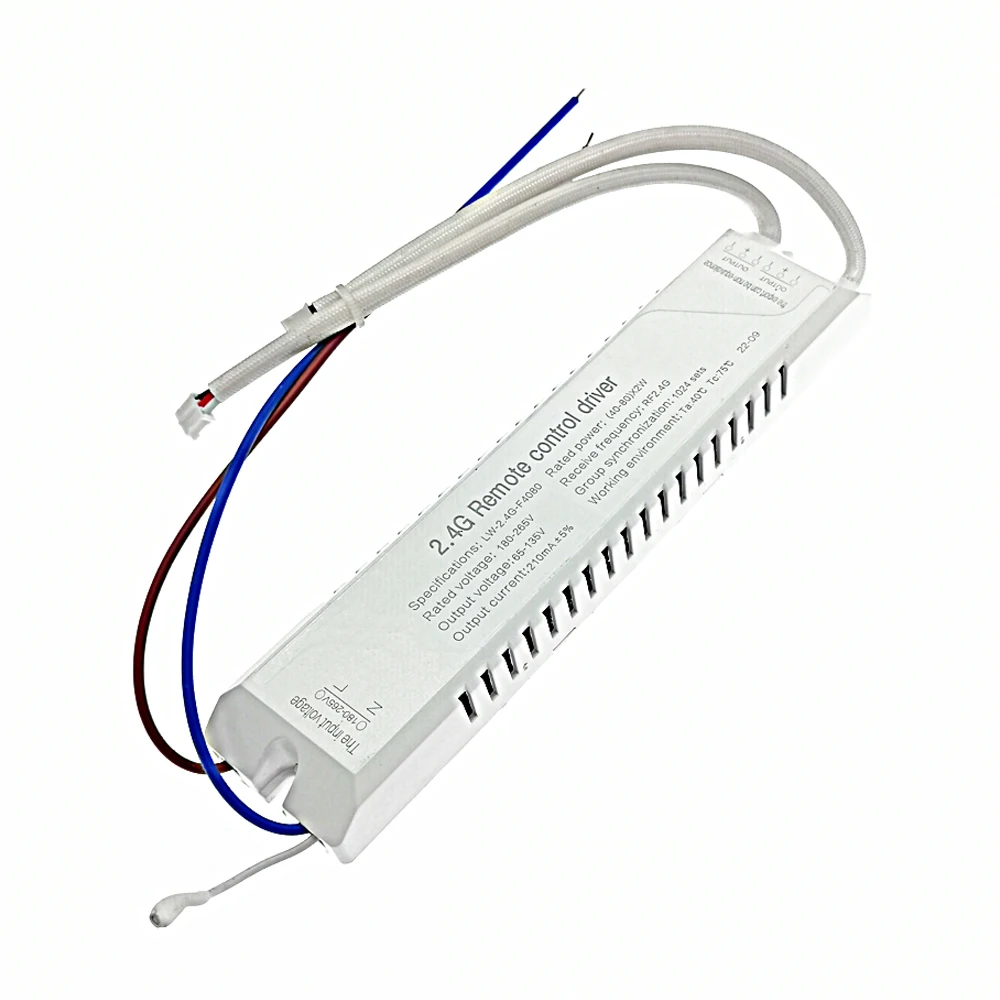 LED Driver Light Transformers 20W-80W-120W x2 210mAWith 2.4G RF Remote Color Changeable Dimming For Ceiling Lamp DIY Accessories