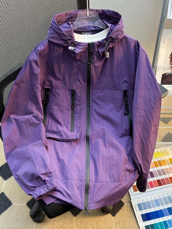 

Мужская одежда для активного отдыха и альпинизма: легкая, дышащая, с защитой от солнца, модная летняя верхняя одежда с капюшоном