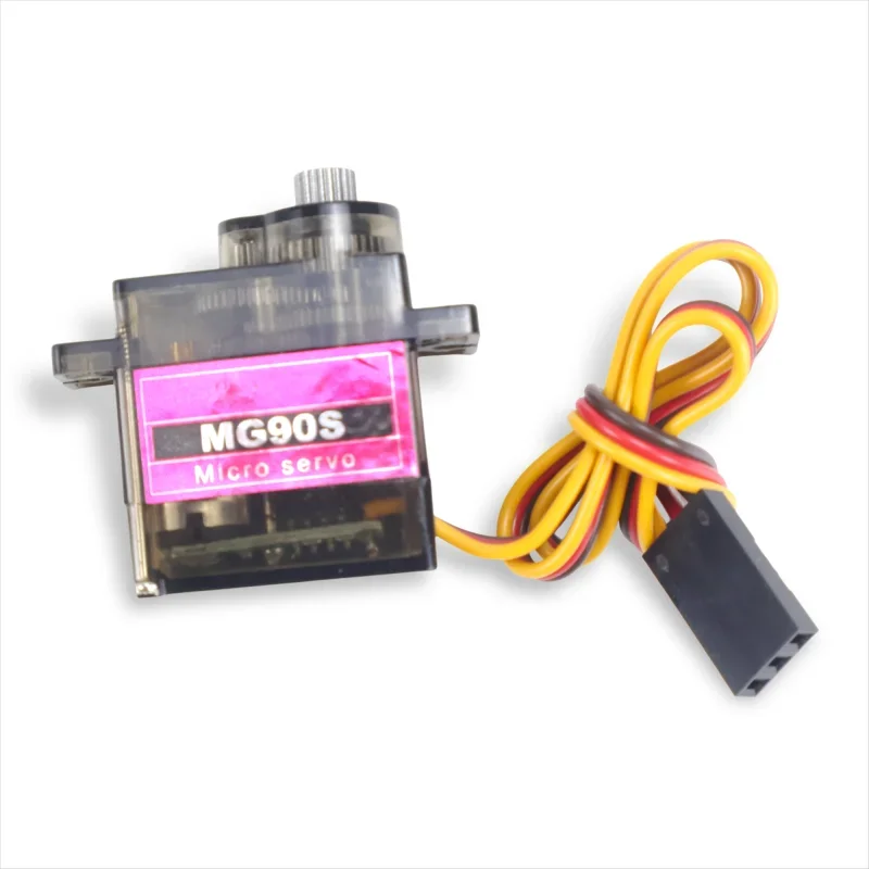 High Quality NEW MG90S 9g Micro Servo Metal Gear4.8V-6.0V for RC Helicopter Plane RC Boat RC Car Trex 450 RC Robot Arm RC Parts