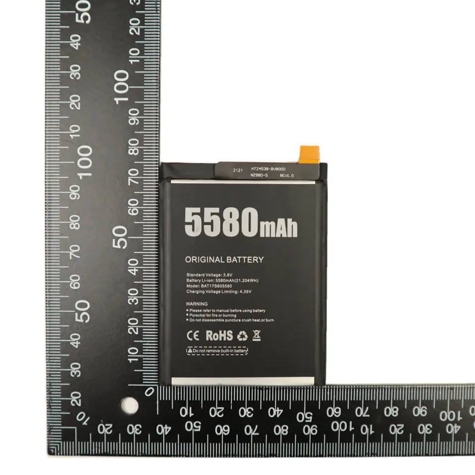 Batería original de alta capacidad para Doogee S60 Lite BAT173605580 S55 lite S50 S30 BAT17S305580, reemplazo 5