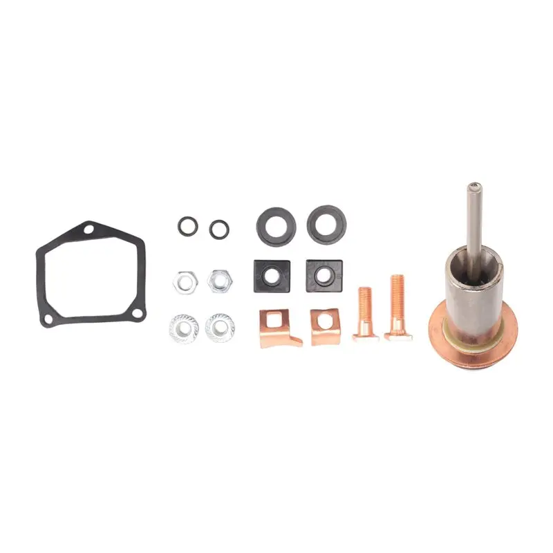 

Universal Motor Starter Solenoid Repair Rebuild Kit Plunger Contacts Set For Toyota Subaru Honda-N31R