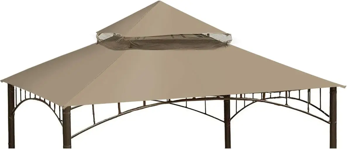 

Replacement Canopy for Gazebo Model L-GZ136PST, Beige Color, Fits Summer Breeze Soft Top