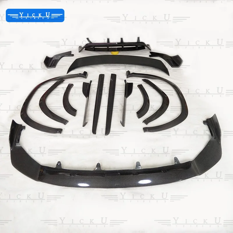 

Customized products New Upgrade ART 100% Carbon Fiber Exhaust Body Kit for RX300/RX350/RX450 F-Sport 2016-2019 Facelift