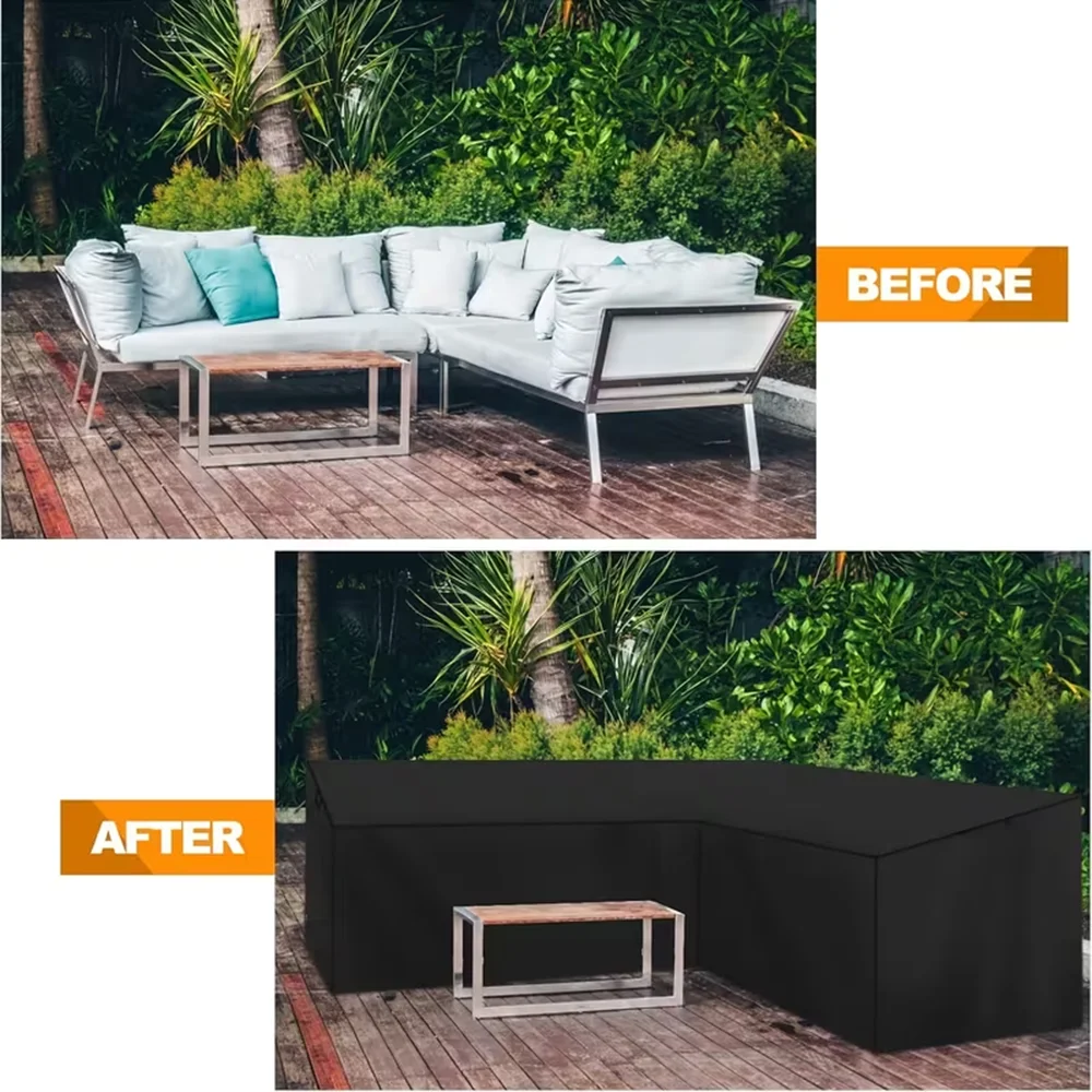 Robuuste L-vormige buitenbankh - Outdoor Furniture Cover Xl recensie en prijs