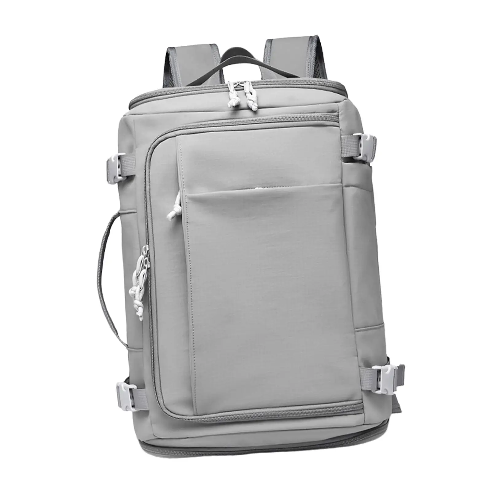 Laptop Backpack for Men Expandable Knapsack Large Capacity Waterproof Adjustable Shoulder Straps Rucksack with Shoe Compartment