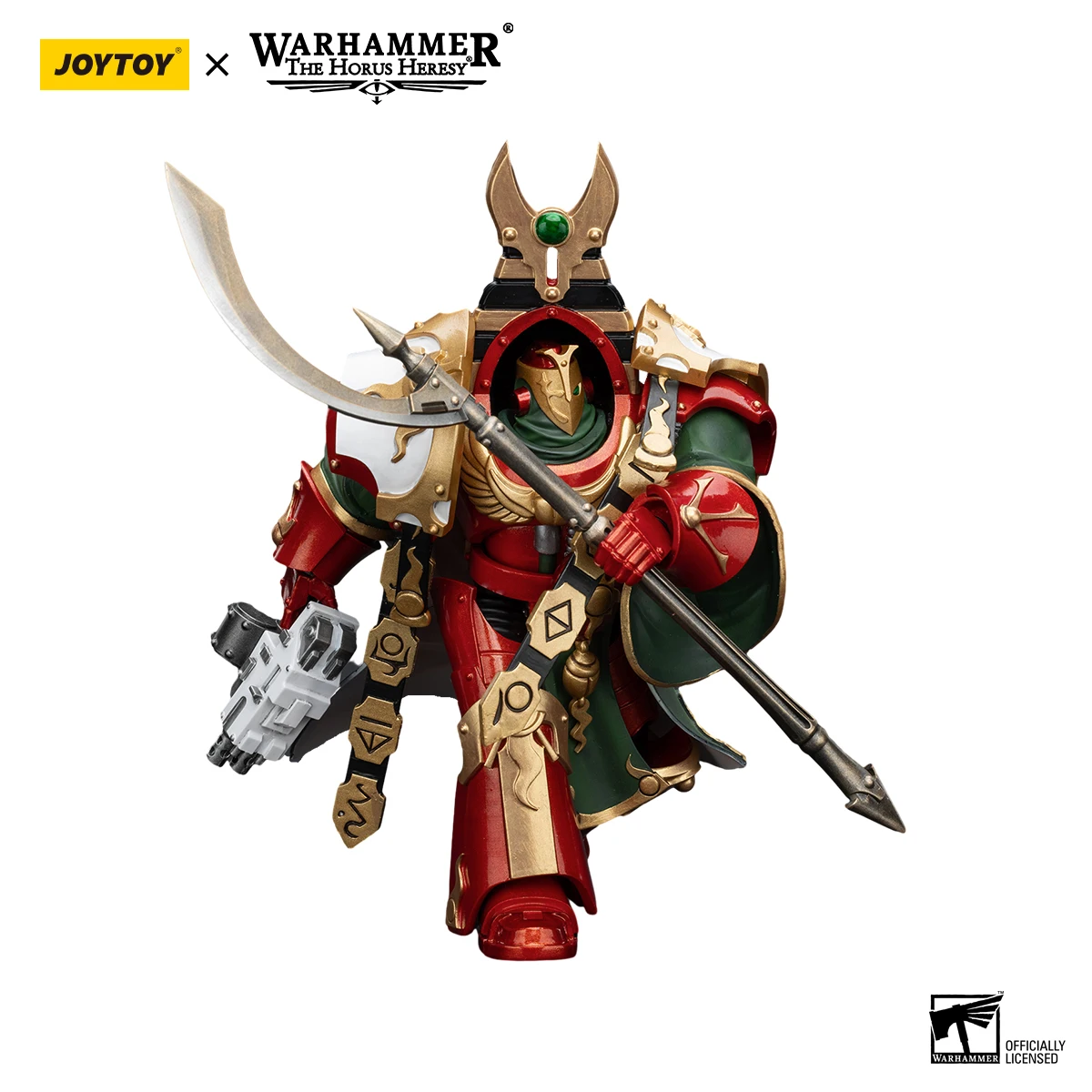 JOYTOY Warhammer 40k 1/18 شخصيات الأكشن ألف أبناء فيلق Praetor في Cataphractii Terminator Armor