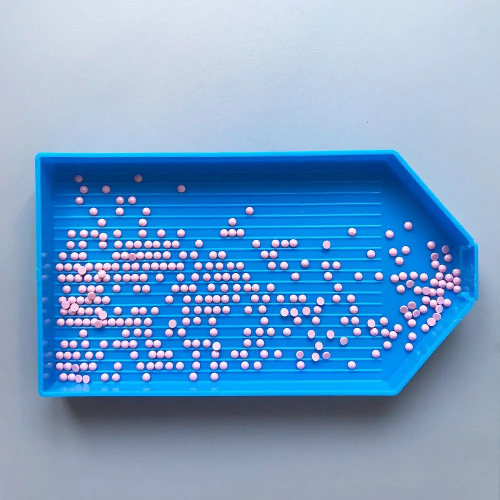 لوحة بلاستيكية بسعة كبيرة للرسم الماسي ، ملحقات تطريز 5D تصنعها بنفسك ، لوحة حفر كبيرة #3