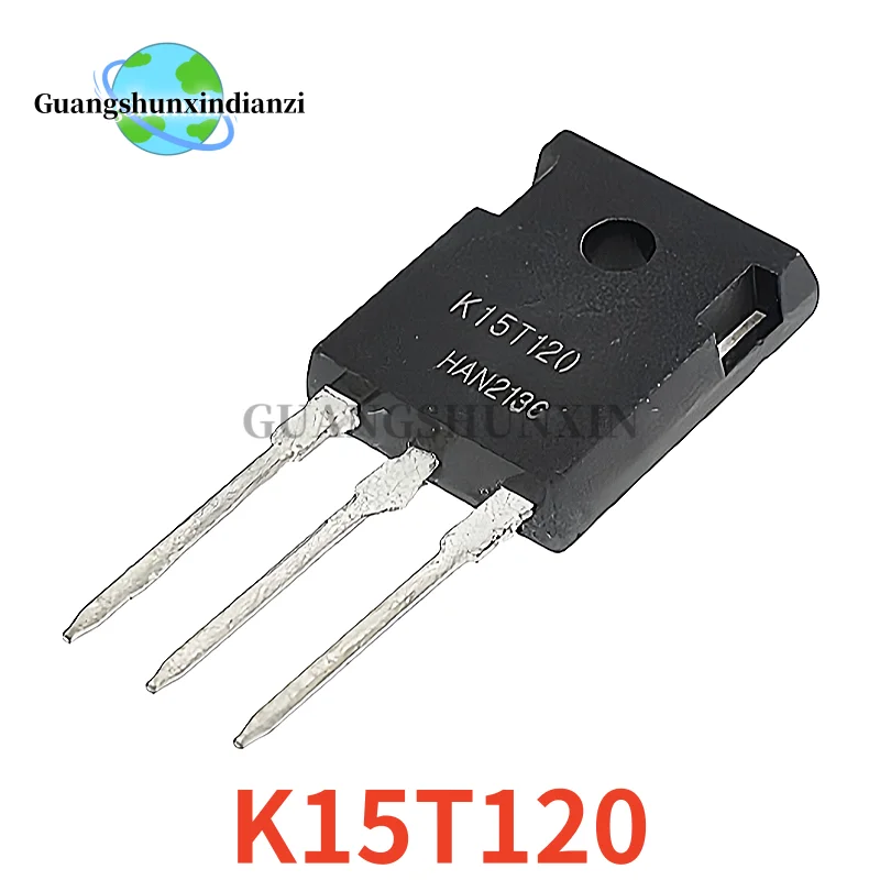 10-20 個 100% 新しい K15T120 TO-247 15A 1200V 15T120 IKW15T120 インバーター誘導クックトップ IGBT トランジスタ在庫あり