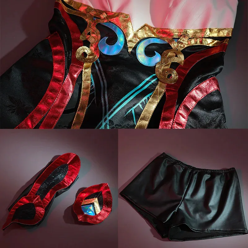 أزياء ROLECOS LOL Mythmaker Irelia التأثيرية لعبة LOL Irelia أزياء الهالوين للنساء فستان بطل الجلد الجديد