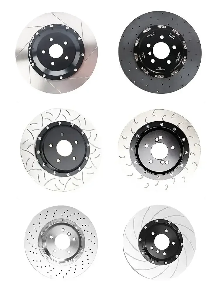 Factory Direct Hydraulic Disc Brakes 330mm-410mm Size Large Disc Rotor for All Automobiles