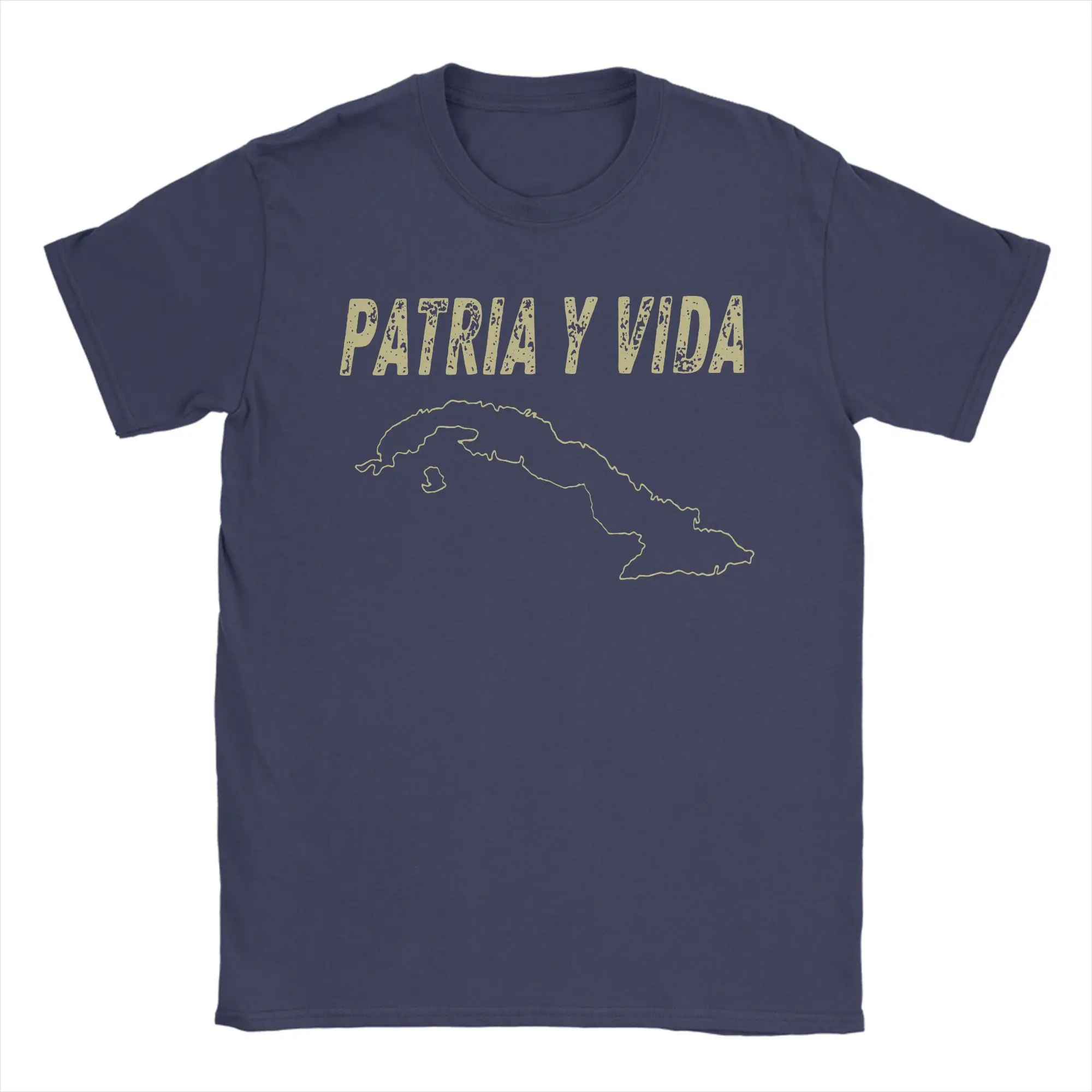 Patria Y Vida Cuban T Shirt for Men Women Pure Cotton Crazy T-Shirt O Neck Free Cuba Libre Tee Shirt Short Sleeve Clothes