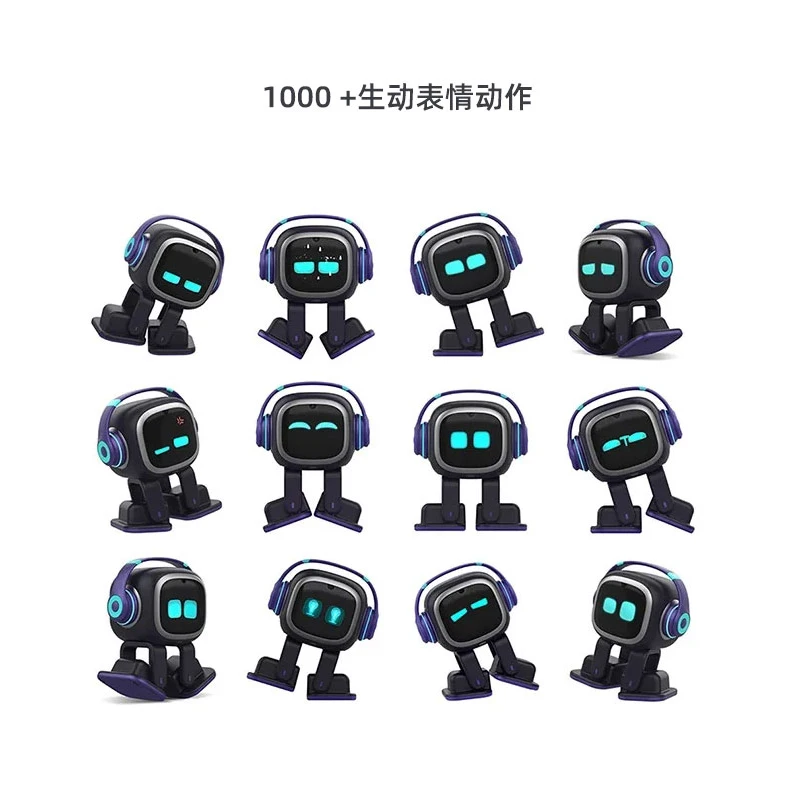 Emo Robot Emo Pet Future Ai Intellect Robot Voice Control Smart Robot Electronic Robot Toys Desktop Companion Christmas Presents