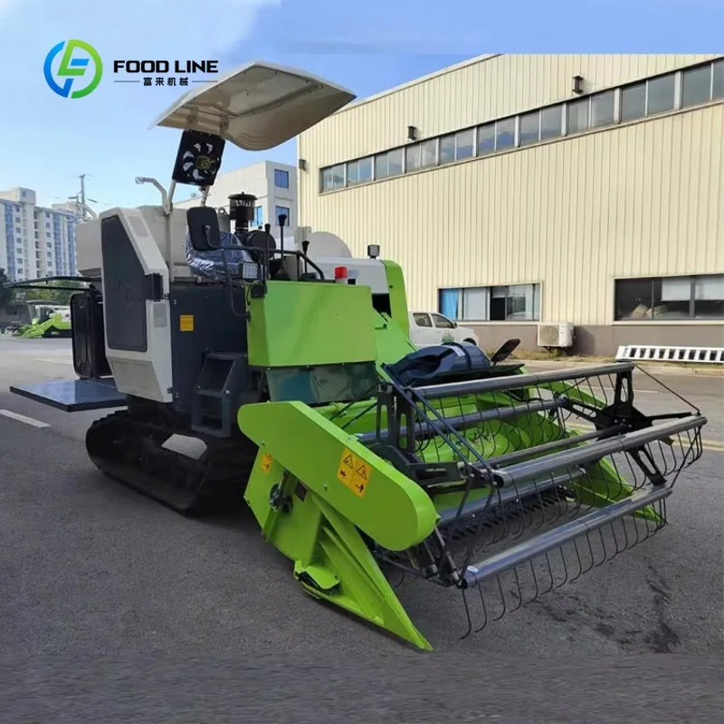 Customized Cheap Prices of Agricultural Single Row Combine Harvester Machine for Sale