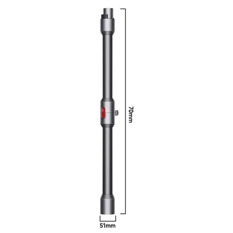 A83G, tube d’extension pour aspirateurs Dyson V7, V8, V10, V11, V12, V15, pièce de rechange pour tige télescopique pliable en métal, pour aspirateur portatif.