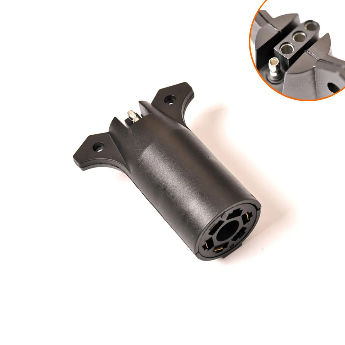 

Новый 7-ходовой круглый до 4-контактный Плоский разъем прицепа штепсельная вилка адаптер штепсельная Вилка для лодки Rv